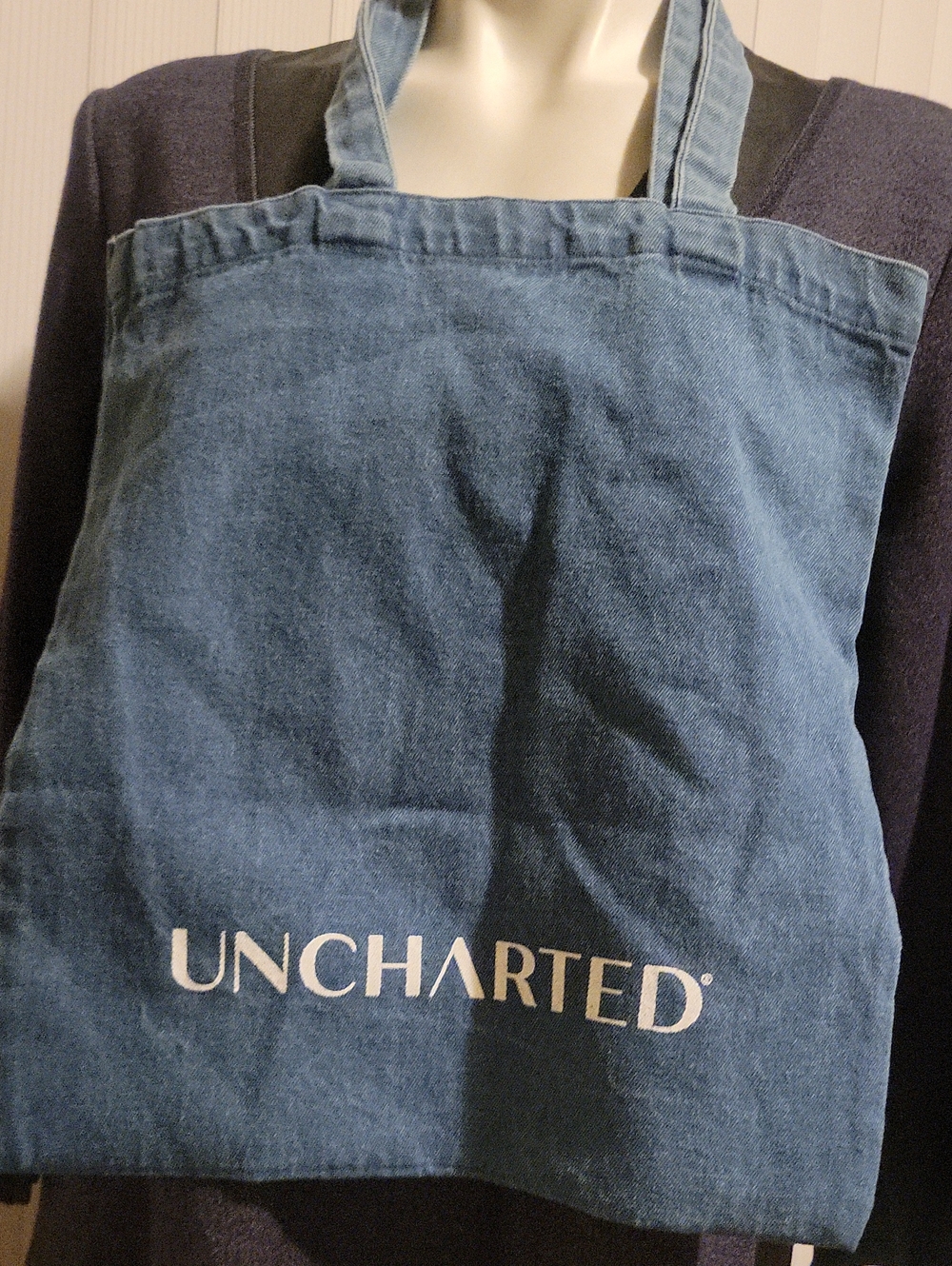 Blue Jean Babe Tote - Womens Denim Tote Bag - Picture 4 of 5
